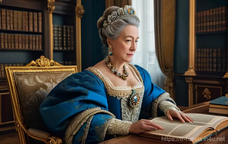 러시아 왕조의 역사 - **Prompt:** A vivid, grand historical painting capturing Peter the Great in early 18th-century Russi...