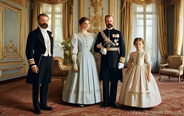 러시아 왕조의 역사 - **Prompt:** A regal, sophisticated portrait of Catherine the Great in her prime, set within a richly...